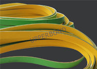 Tabak-Verpacker-industrielles Antriebsriemen-langes Funktionslebens-grüne u. gelbe Farbe