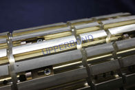 Kupfer - hergestellte Receival-Trommel zusammengebaut zwischen Zigaretten-Rod-Maschine und Filter-Maschine