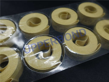 Zigaretten-Hersteller-Teile fertigte gelbes Garniture-Band 2000 - 10000 Cigs/Minute besonders an