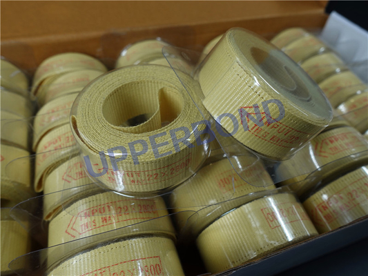kaufen Hohe Festigkeit 0,62 mm Aramidfaser-Tape für Zigaretten / Filterhersteller Online-Herstellung