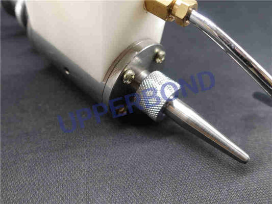 Luft-Antriebs-pneumatischer Kleber-Applikator für die Papierzugehörigkeit zusammengebaut in den Zigaretten-Verpackern