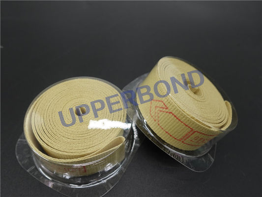 Gelbes endloses Garniture Band Aramid für Tabak-Maschinerie